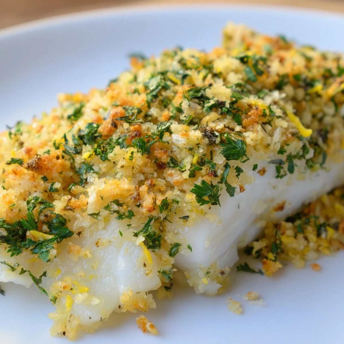 Tender, flaky cod fillets served with lemon wedges and garnished with fresh dill for a bright, savory main dish.