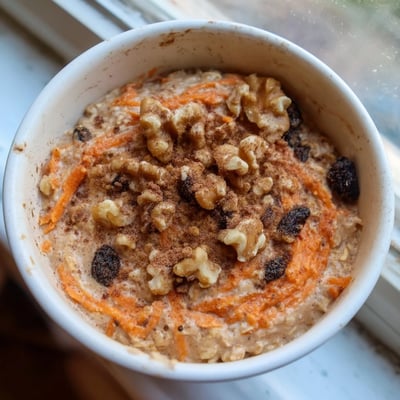 Carrot Cake Overnight Oats